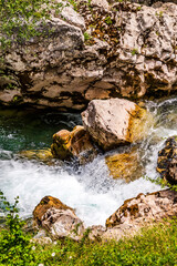 Rio Cares en Bulnes, Picos de Europa.