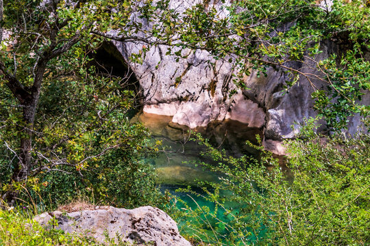 Rio Cares en Bulnes, Picos de Europa.