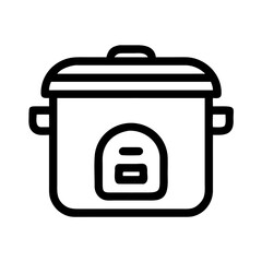 Obraz premium Modern Rice Cooker Logo Design Ideas for Kitchen Brands 