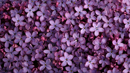 Fototapeta premium Delicate purple lilac blossoms in full bloom lilac flowers purple flowers