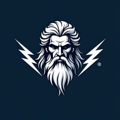 Fototapeta premium The Power Symbol of the God of Thunder