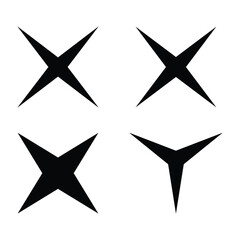 Four vector icon design
