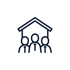 Real Estate Broker Icon, 