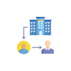 Real Estate Broker Icon, 