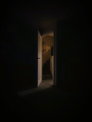 door leading to light