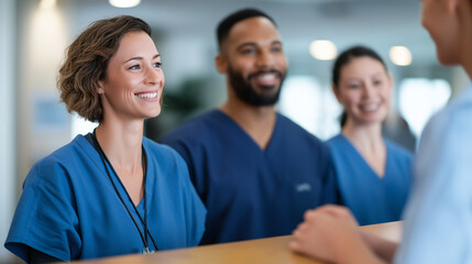 Collaborative Teamwork Among Diverse Nurses in Hospital Setting