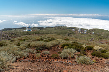 Magic Teleskope und GTC – La Palma