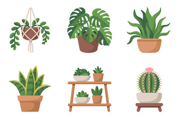 Herb garden window box icons, basil mint rosemary chive vector, kitchen planter illustration, culinary herb label, printable recipe card art