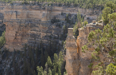 Fototapeta premium Scenic Grand Canyon National Park Landscape from the South rim