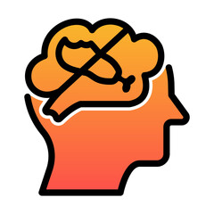 Anorexia Mental Health Awareness Concept