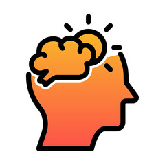 POSITIVE THINKING Mental Health Awareness Concept