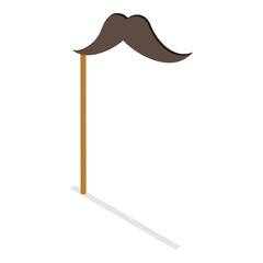 3D Isometric Flat  Illustration of Mexican Fiesta Party Symbols. Item 5