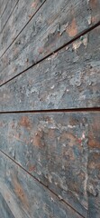 The texture of an old painted wooden wall