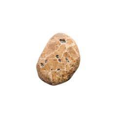 Obraz premium Natural Beige Stone with Unique Texture and Organic Shapes