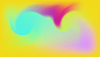 Mix colorful noisy gradient grunge grainy background image.