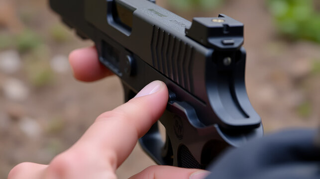 Finger on the trigger