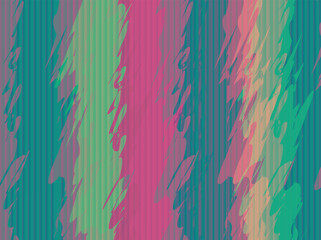 Modern poster background vector. Cover template with vibrant perspective geometric shapes pattern.