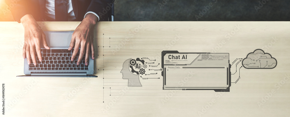 Poster ai chatbot using prompt engineering and llm deep learning delivers explainable generative ai for sma