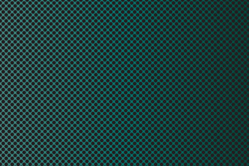 Polka dot background in gradient green. Polka dot pattern background, wallpaper, banner, web.