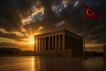 10 kasim background design.
