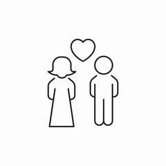 icon vector  woman male love 