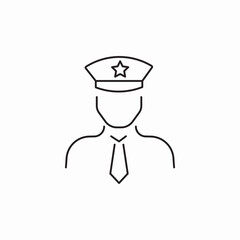 icon vector  policemen police 