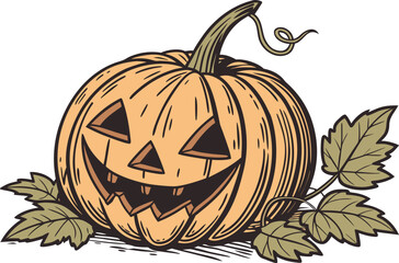 Halloween Illustration for Spooky Seasonal Designs. Detailed Realistic Halloween Artwork for Autumn Festival Themes. Realistic Halloween Scene for Holiday Celebration Projects. Halloween Concept