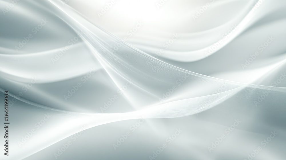 Aufkleber abstract fluidity: an artistic rendition of flowing, ethereal forms in a captivating display of move