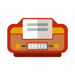 Label Maker on White Background