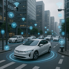 Autonomous Electric Vehicles with Smart City Connectivity