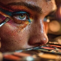 Brushes, boldness and being seen. Generative AI