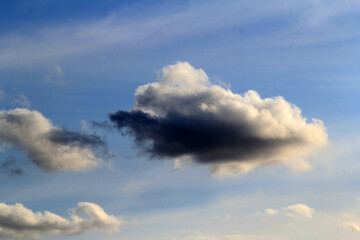Cumulus Clouds on a blue sky