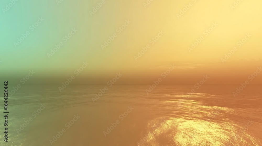 Poster serene gradient abstract background with water surface texture for modern design and digital media
