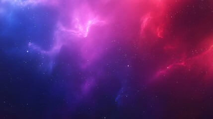 Fototapeta premium Ethereal cosmic nebula background with starry gradient texture