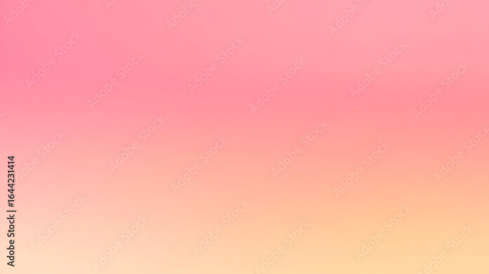 Poster abstract gradient background with soft pink and peach color combination