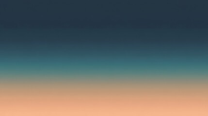 Obraz premium Calming gradient background with teal and orange smooth color transition