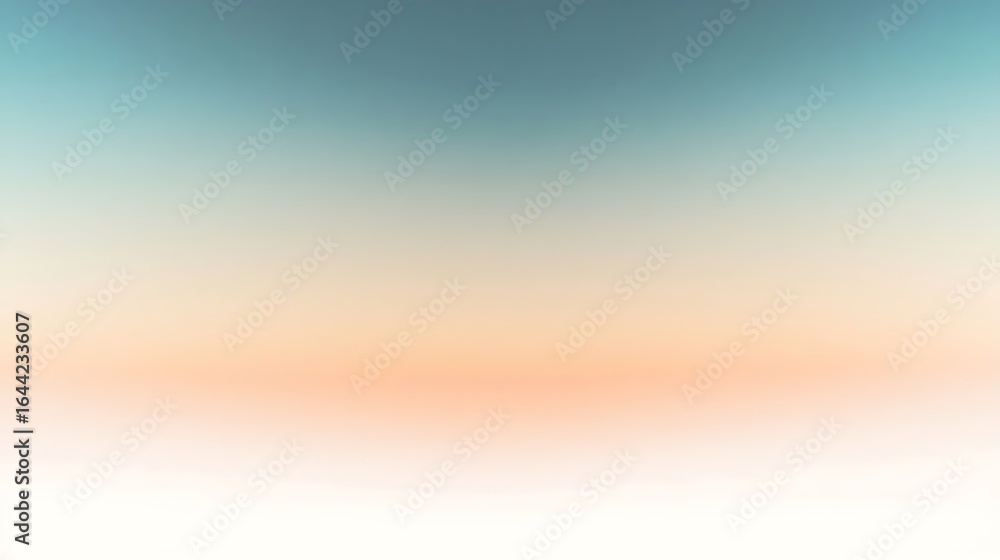 Poster gradient background texture with blue peach and white soft color blend