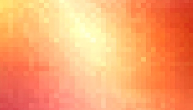 Fondo abstracto calido con textura pixelada luminosa