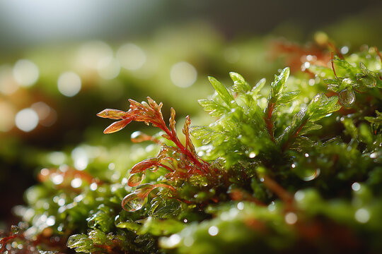 Dense Moss-Like Algae