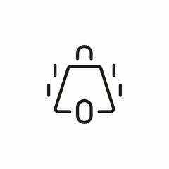 luggage storage bellhop icon sign vector
