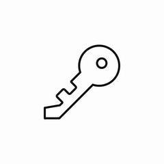 key access  icon sign vector