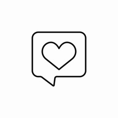 social media like icon sign vector