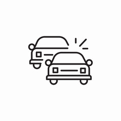icon vector  car traffic