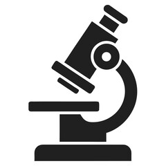 Microscope Science Laboratory Glyph Icon