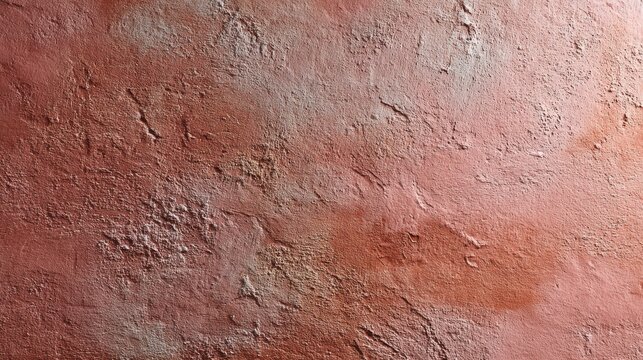 Minimal warm terracotta plaster texture with handcrafted finish.