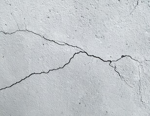 Obraz premium Cracked cement wall surface texture in high resolution