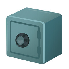 Obraz premium Safe Box Illustration
