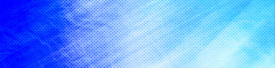 Blue panorama abstract background for Banner, Poster, celebration, event and various design works