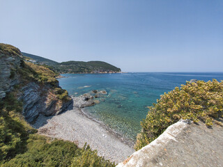 Panorama of Skopelos town, Sporades, Thessaly, Greece