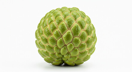 Fototapeta premium Sugar apple fruit isolated on white.